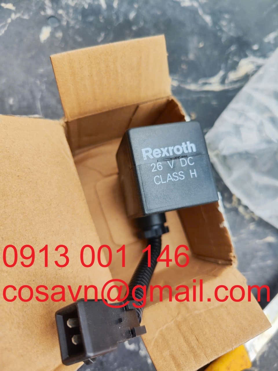 Cuộn dây điện từ Rexroth 26V DC loại H